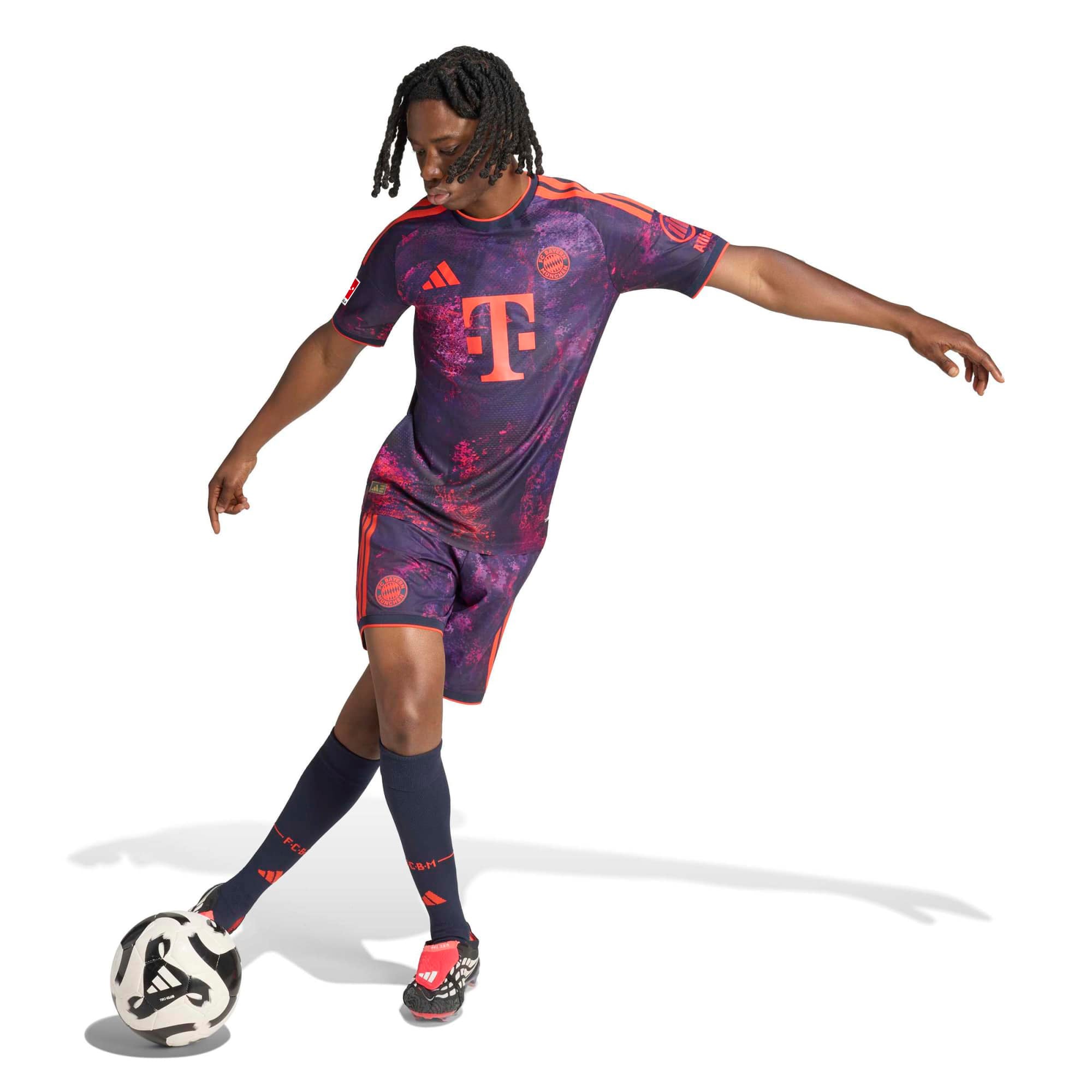 Men's adidas Red Bayern Munich 2026/27 Home On-Field Authentic Patch Jersey