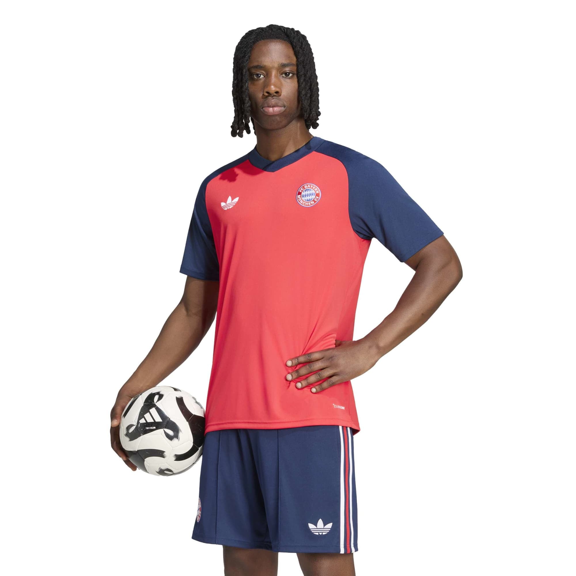 Men's adidas Red Bayern Munich 2026/27 Away Pre-Match Top