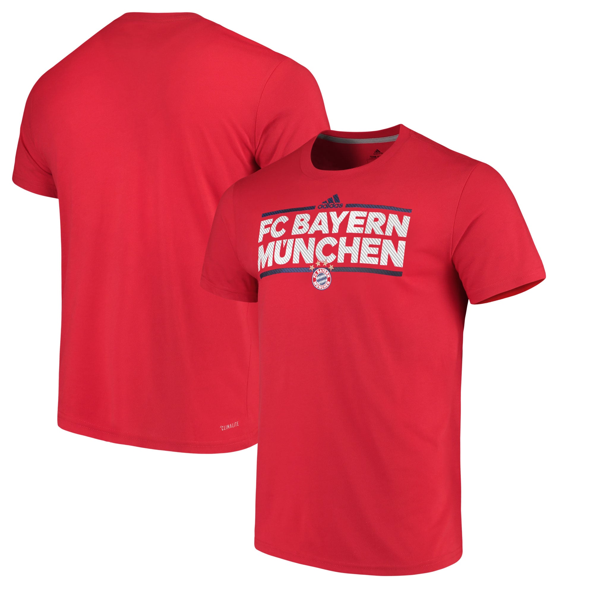 Men's adidas Red Bayern Munich City Nickname T-Shirt