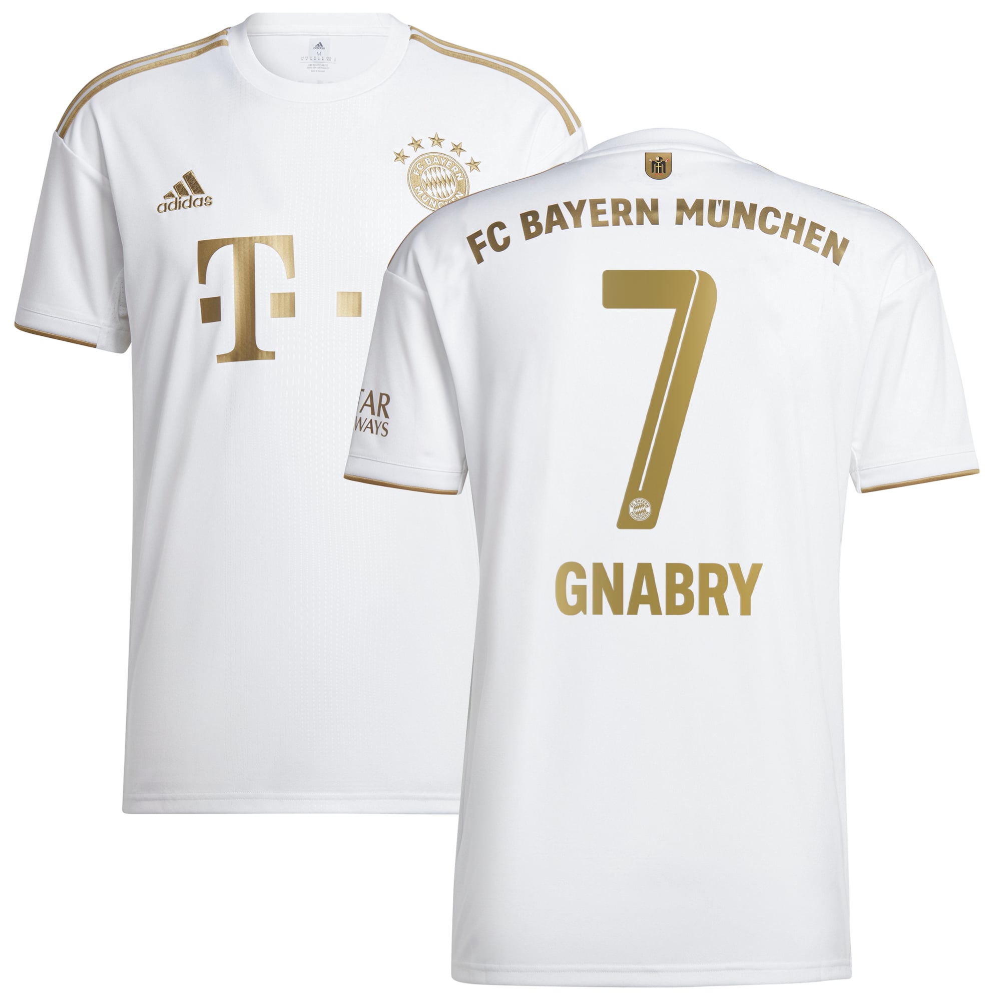 Serge Gnabry Bayern Munich adidas 2022/23 Away Replica Player