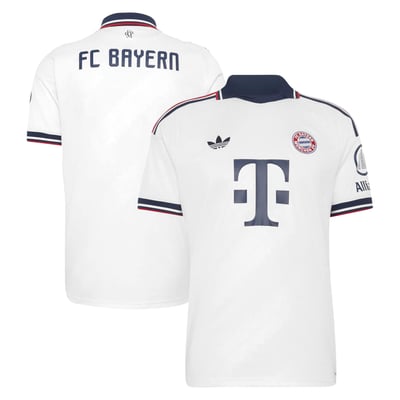 Maillot réplique extérieur blanc du Bayern Munich adidas 2026/27