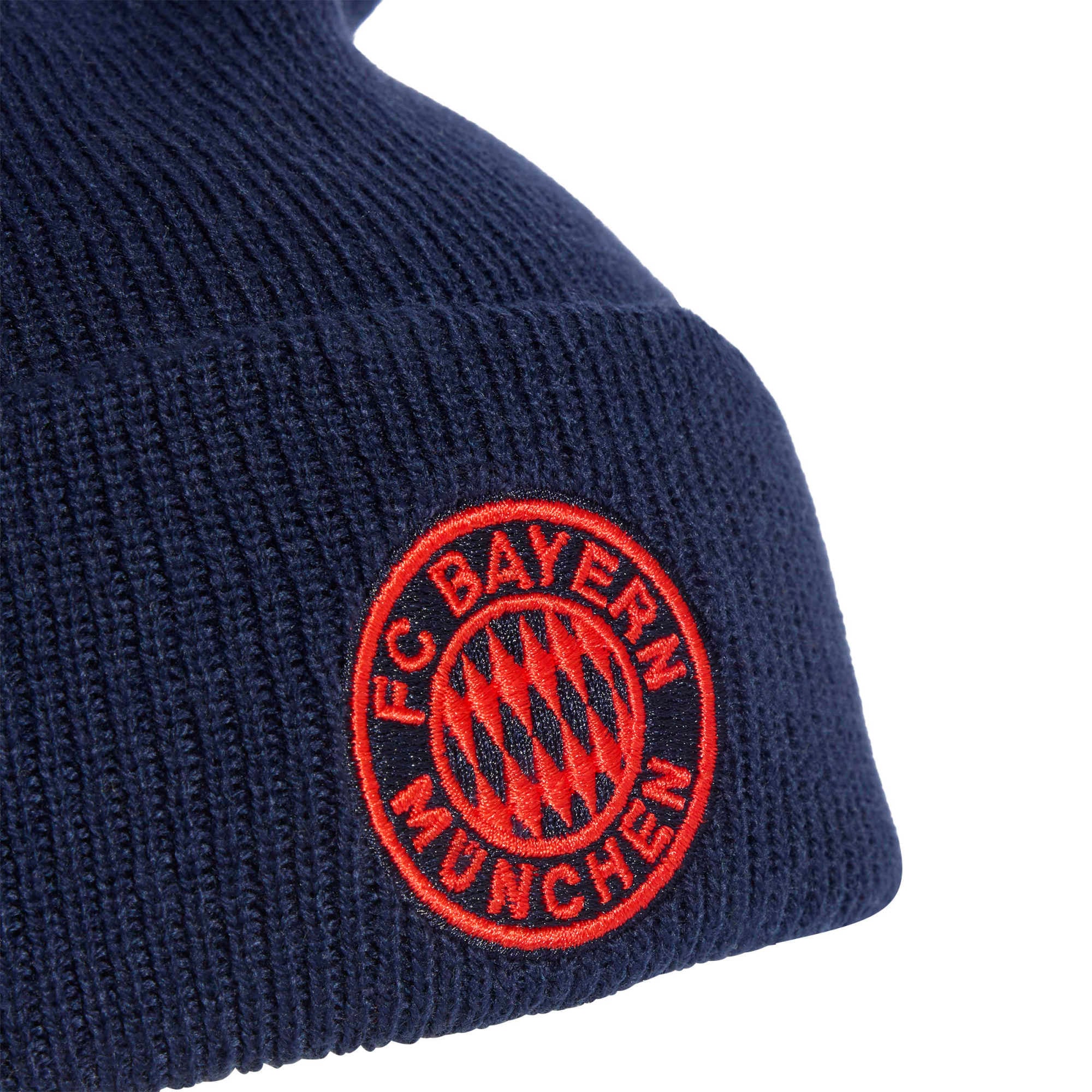 Unisex adidas Navy Bayern Munich Cuffed Knit Hat
