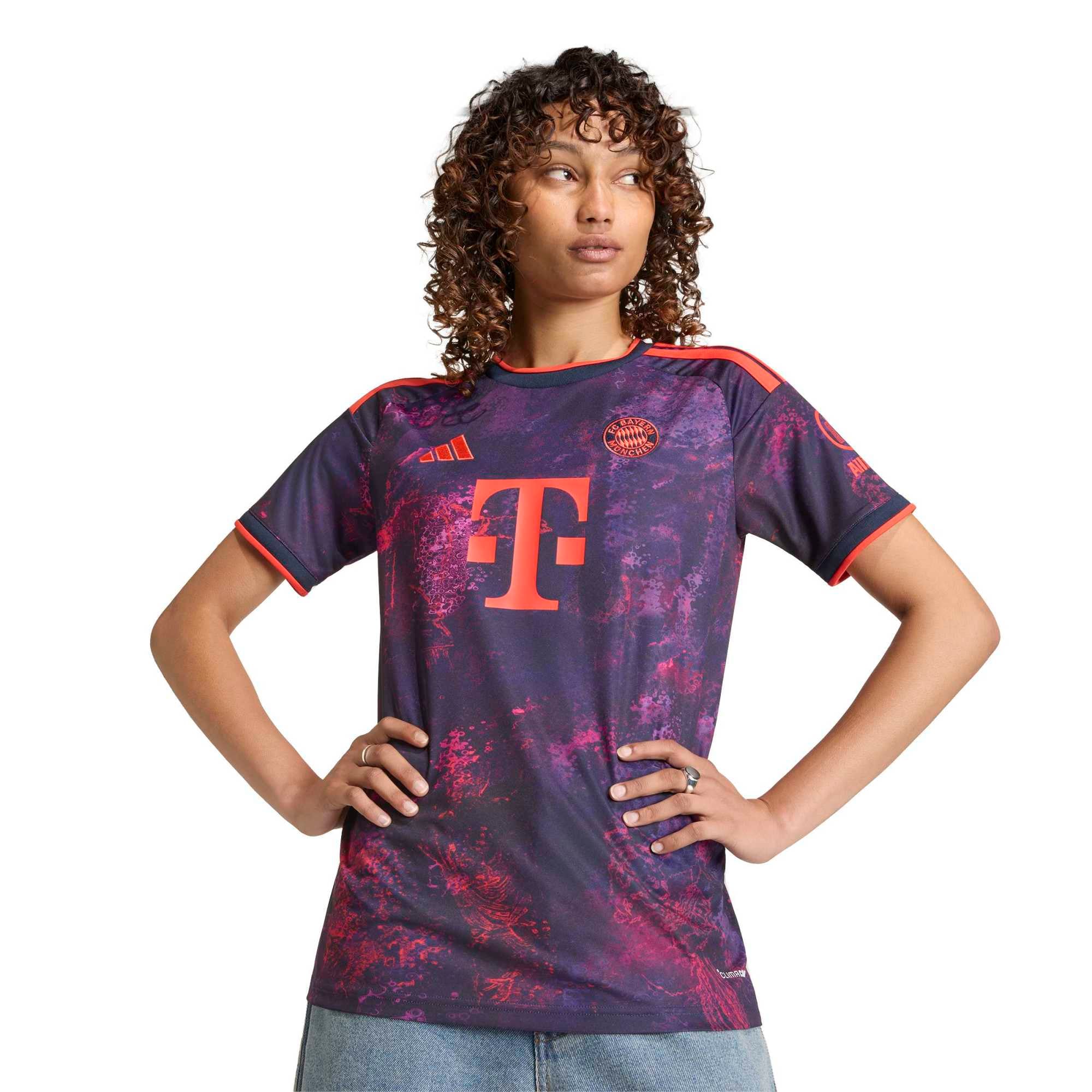Maillot réplique domicile rouge adidas Bayern Munich 2026/27 pour femme