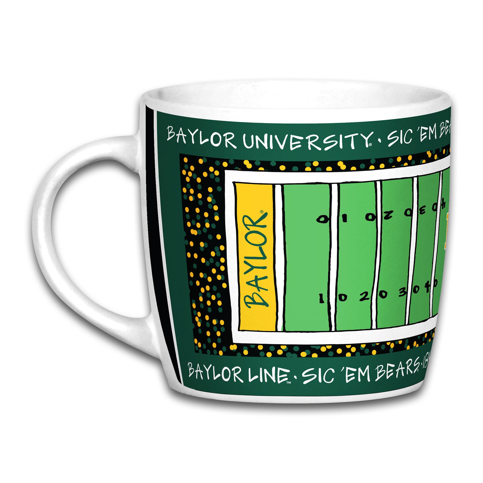 Mug de stade Baylor Bears de 887 ml (30 oz).