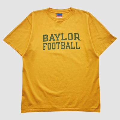 Baylor Bears Champion 2000s T-shirt - Yellow - S by Fanatics Real Vintage
