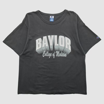 Baylor Bears Champion 90s T-shirt - Black - XL by Fanatics Real Vintage
