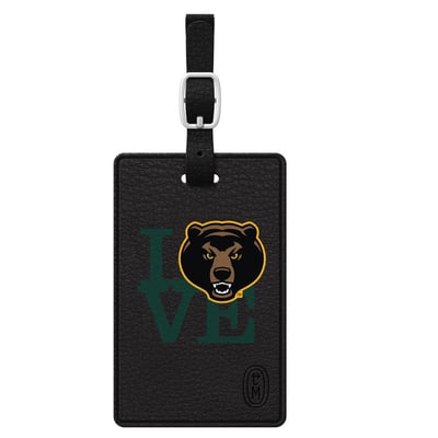 Baylor Bears Love Bag Tag - Black