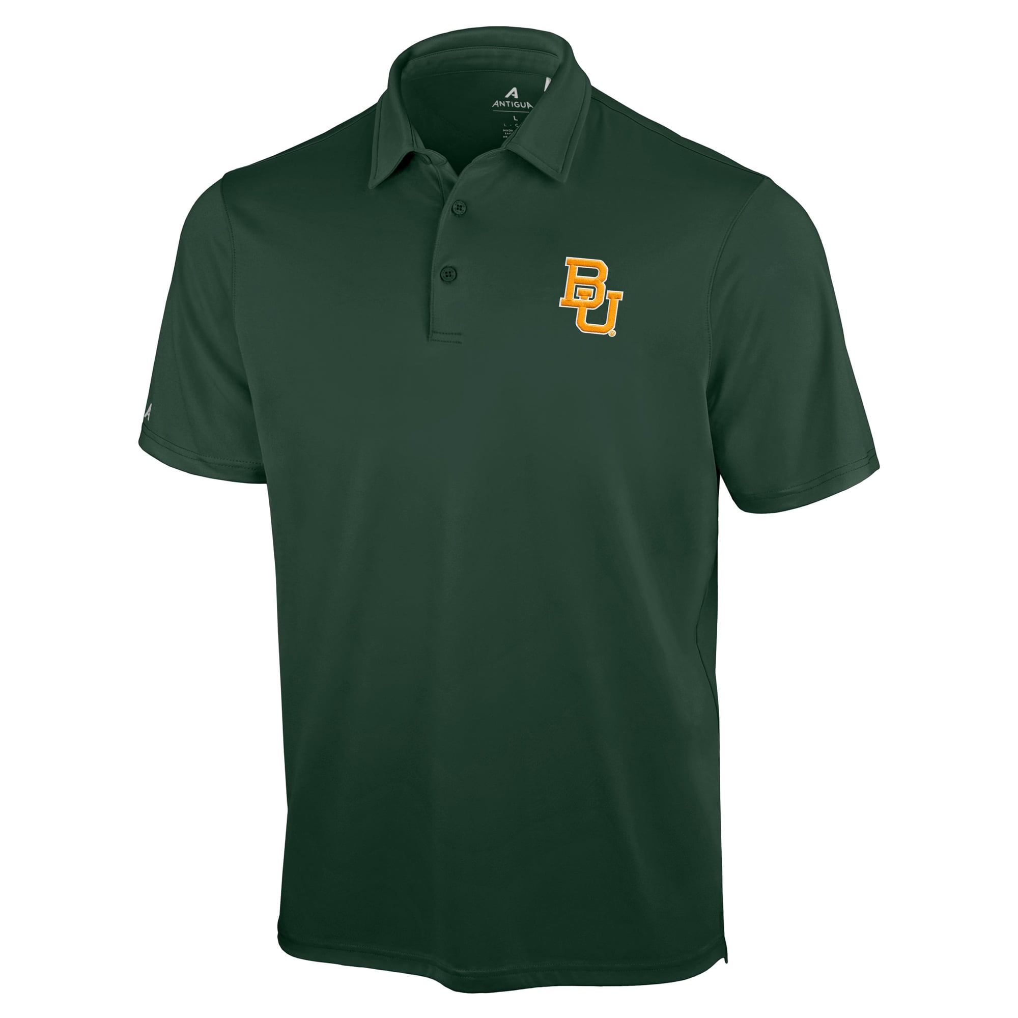 Polo Antigua vert Baylor Bears Unshakeable Solid pour homme