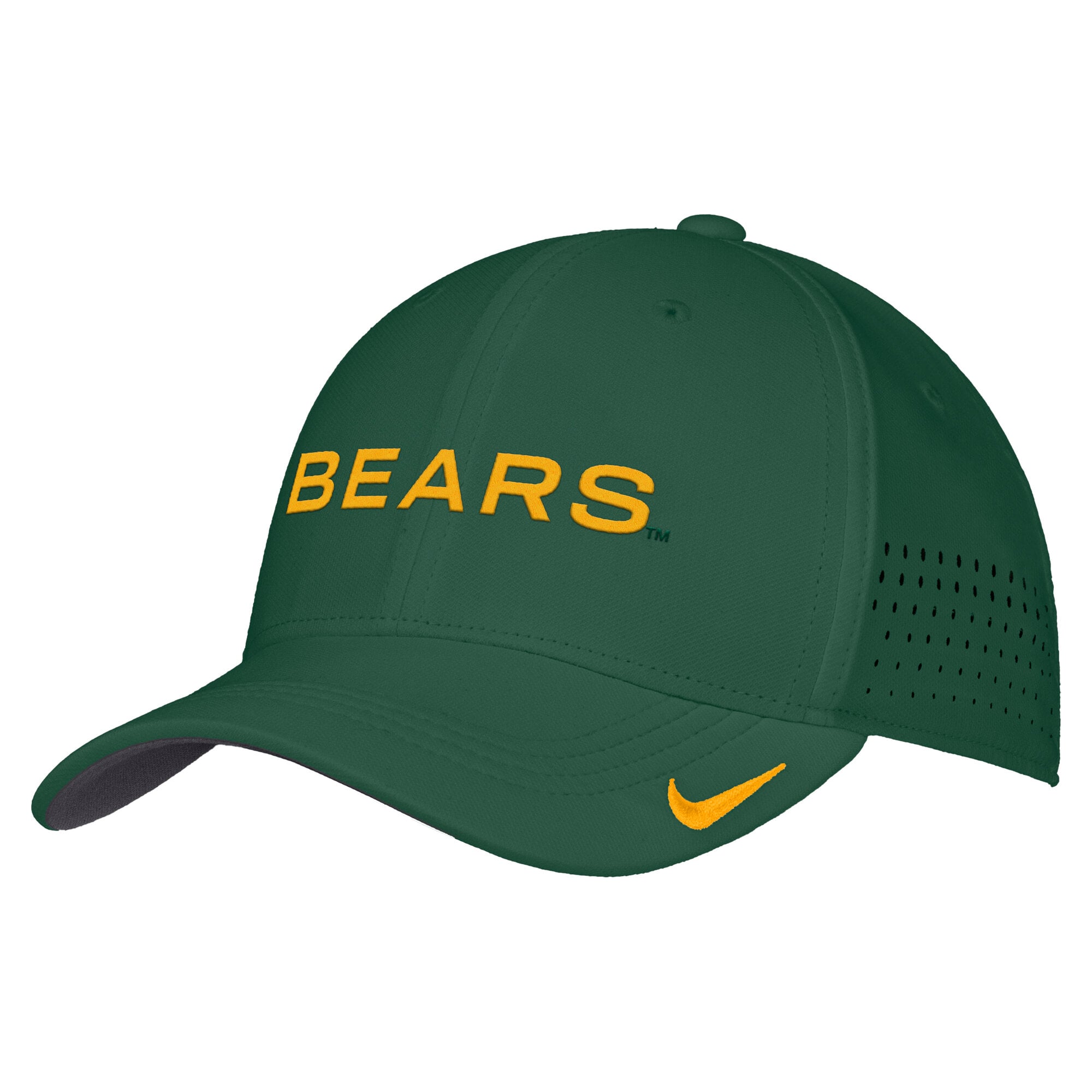 Men's Nike Baylor Bears 2026 On-Field AeroBill SwooshFlex Dri-FIT Hat