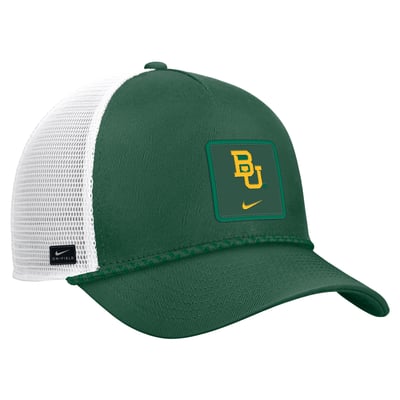 Baylor Bears Nike 2026 On-Field Rope Adjustable Trucker Hat - Green