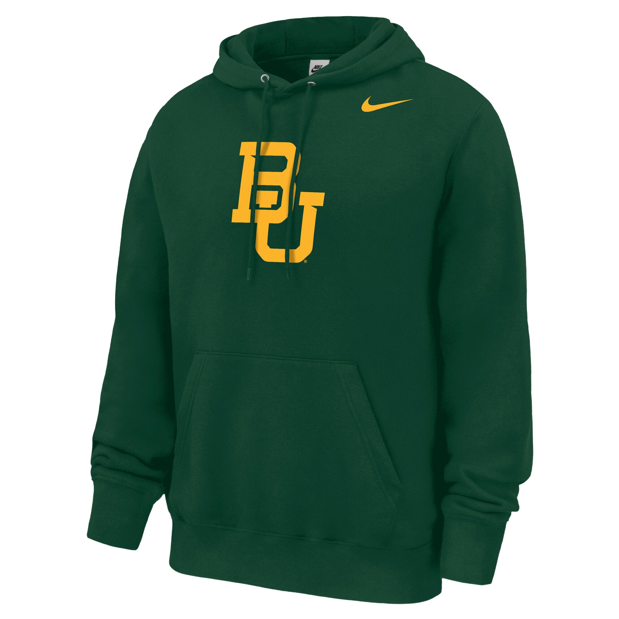 Men's Nike Green Baylor Bears Club Fleece Hoodie