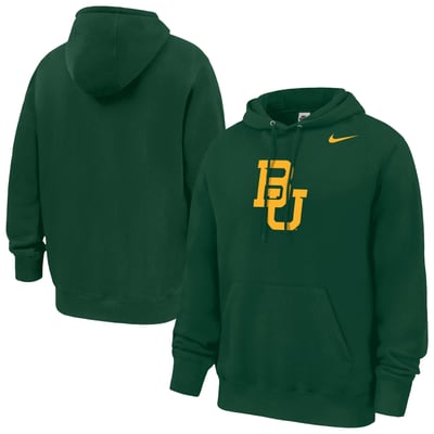 Baylor Bears Nike Club Fleece Hoodie - Green