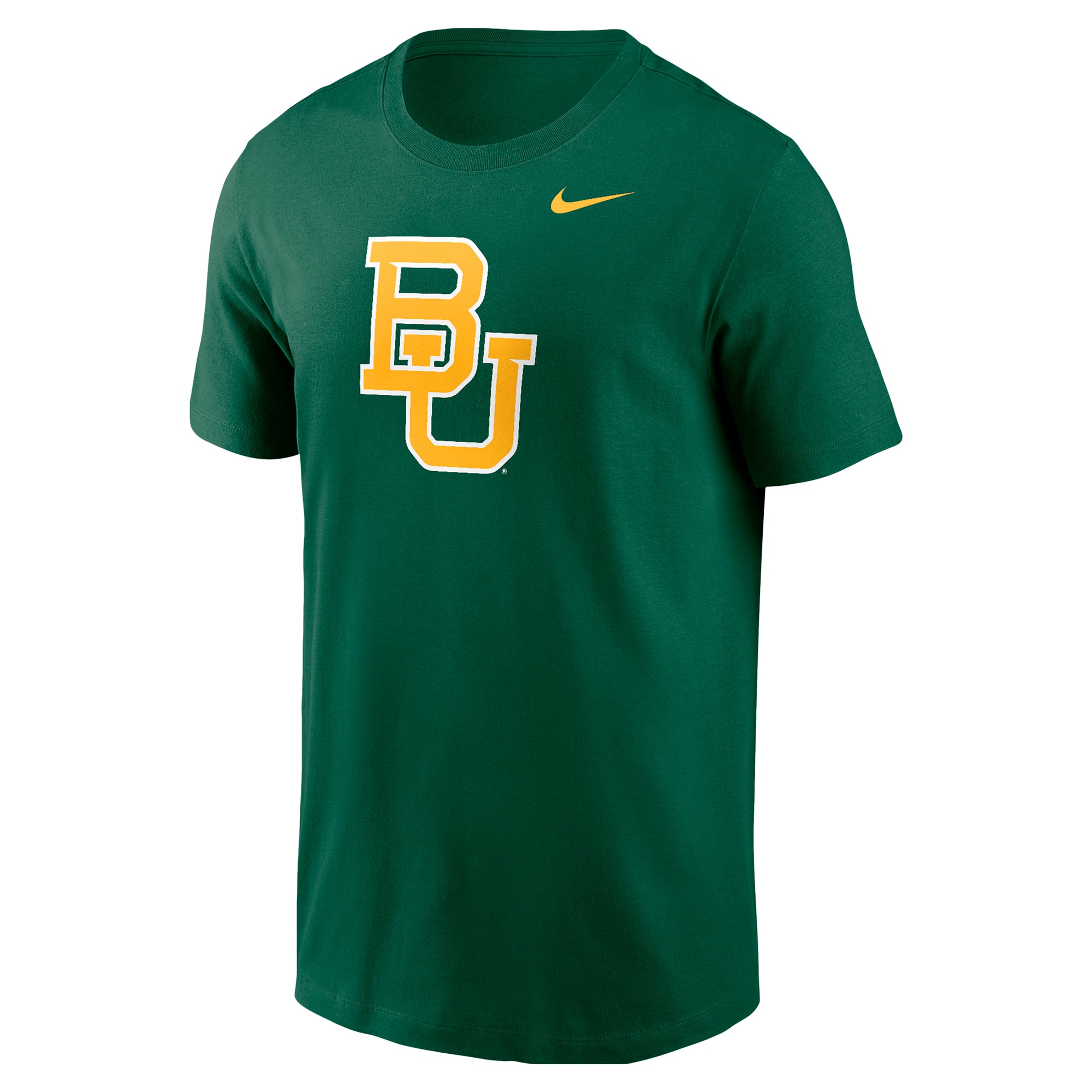 T-shirt Nike vert avec logo Baylor Bears pour homme