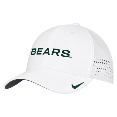 Baylor Bears Nike 2026 On-Field AeroBill SwooshFlex Dri-FIT Hat - White