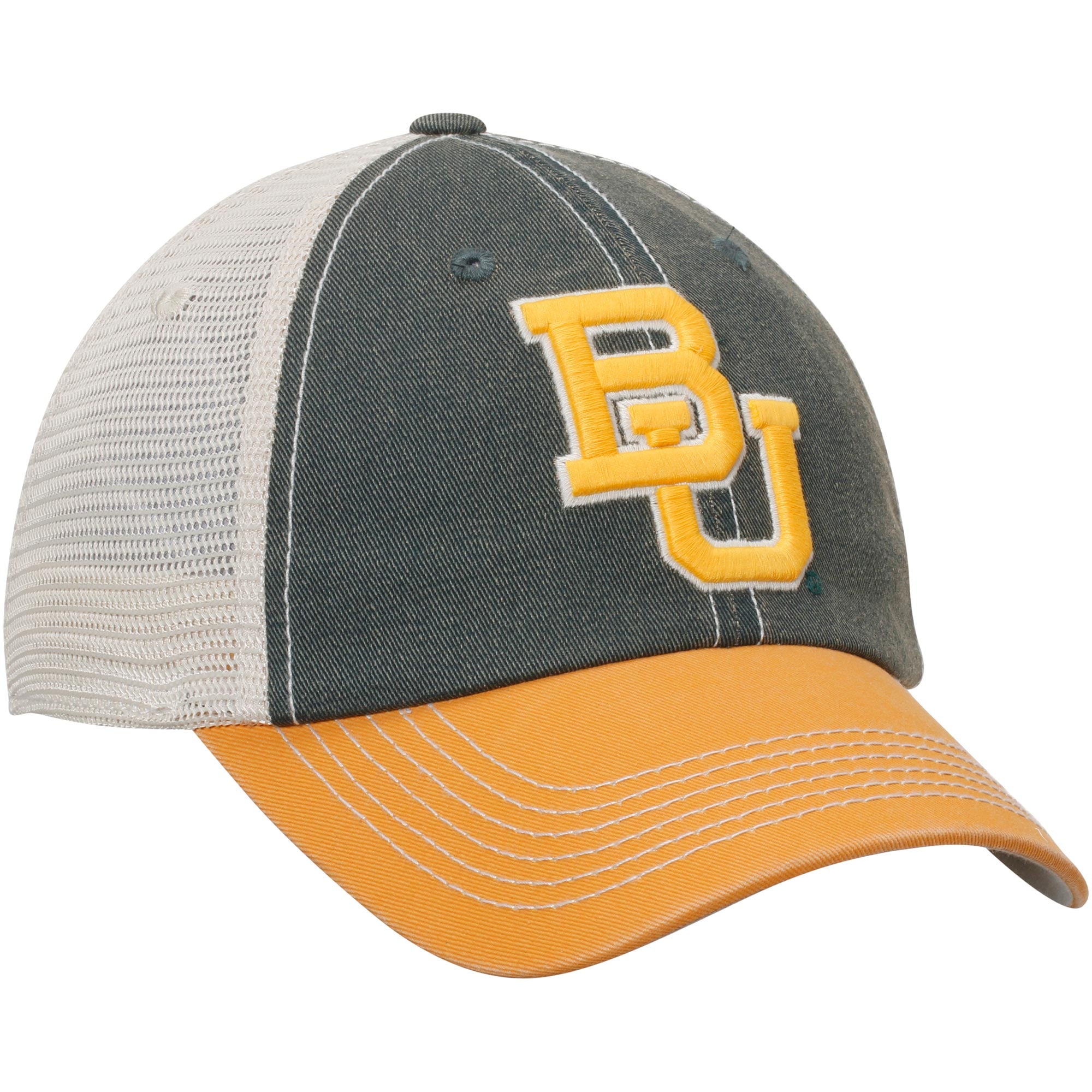 Men's Top of the World Green/Tan Baylor Bears Offroad Trucker Hat