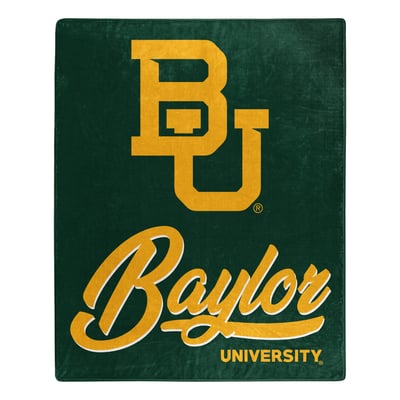  Baylor Bears The Northwest Group 50" x 60" Signature Raschel Plush Throw Blanket