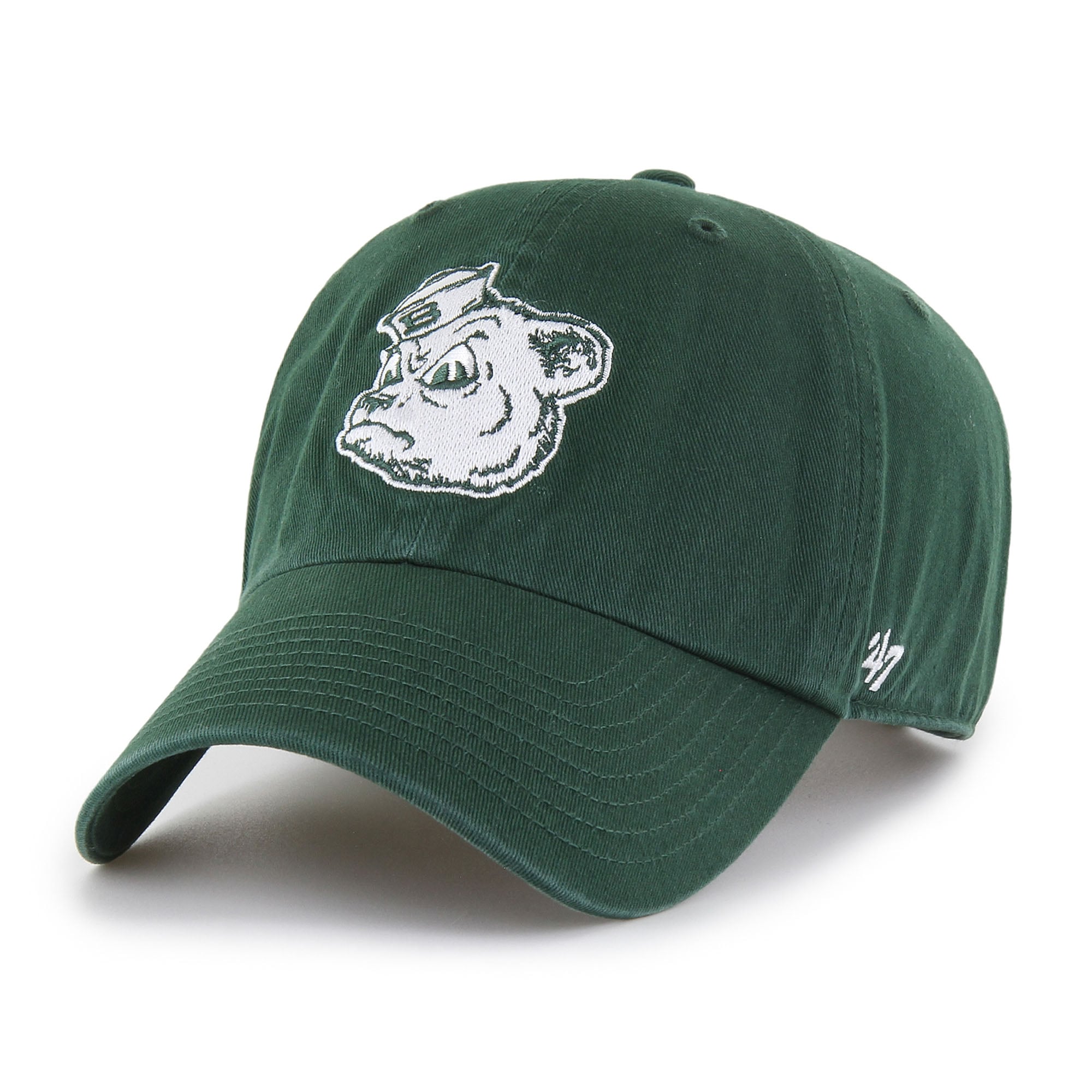 Casquette unisexe ajustable '47 Baylor Bears Green Vault Clean Up