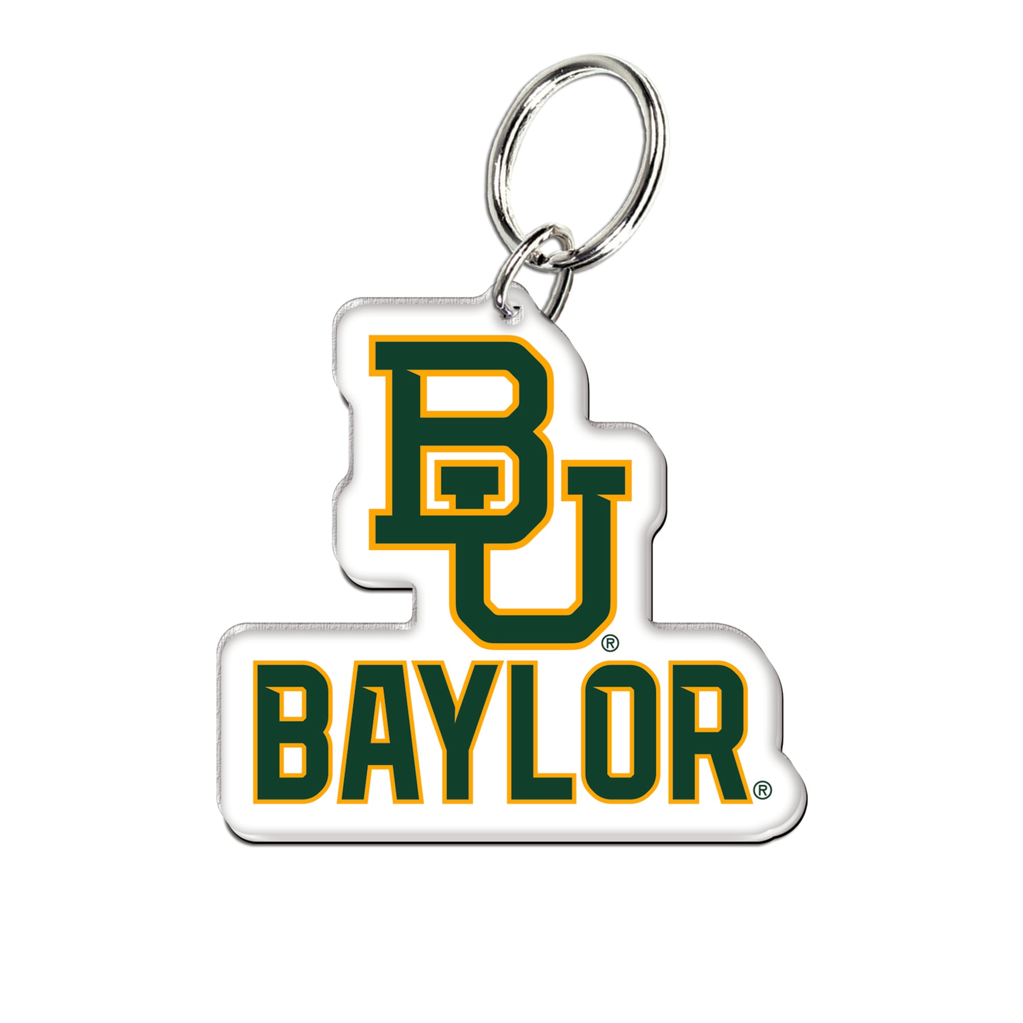 Porte-clés WinCraft Baylor Bears en acrylique de qualité supérieure