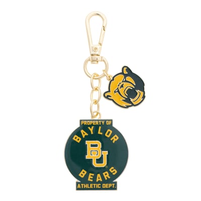 Baylor Bears CANVAS Style Women's Vintage Bag Charm