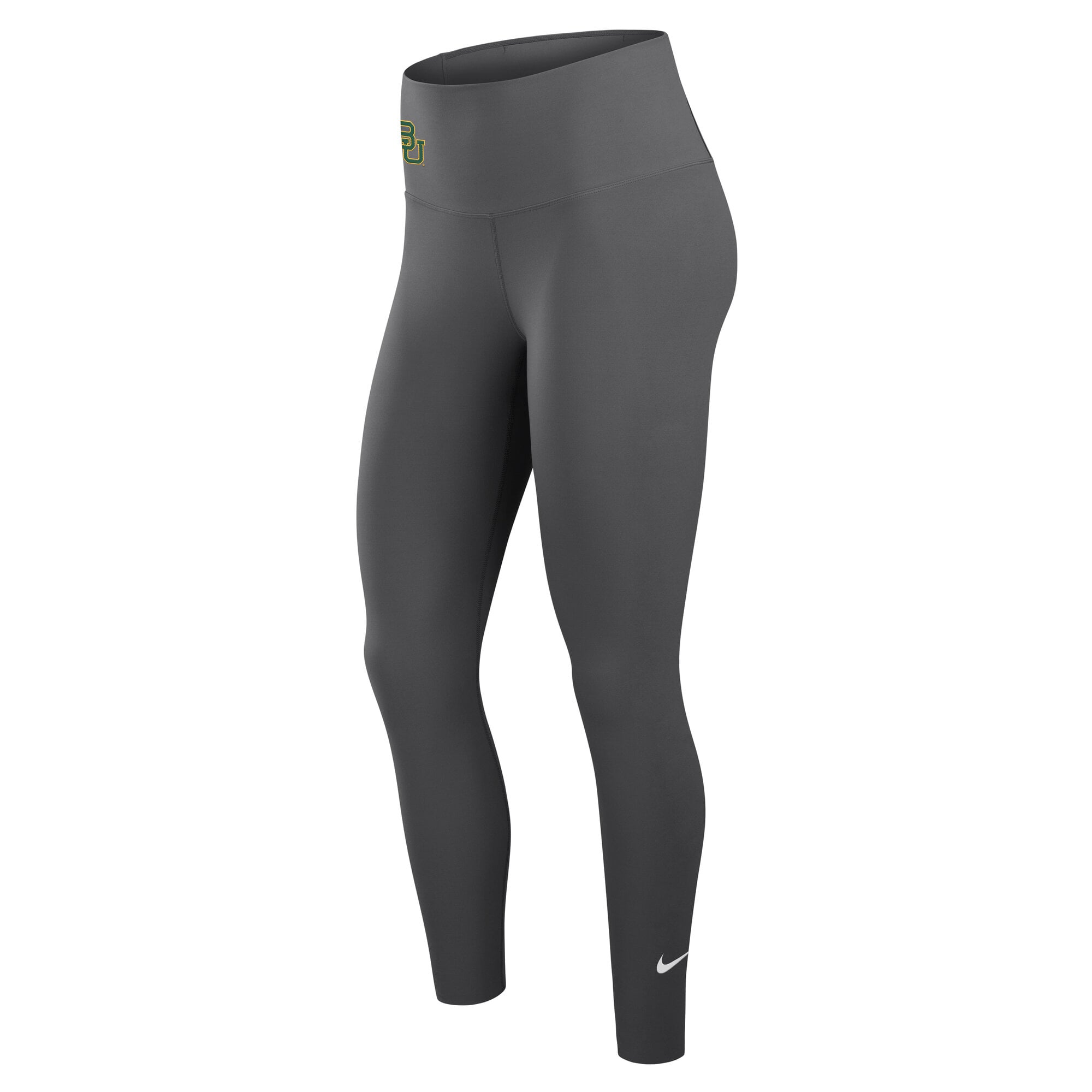 Women's Nike Gray Baylor Bears One Dri-FIT High-Rise Leggings