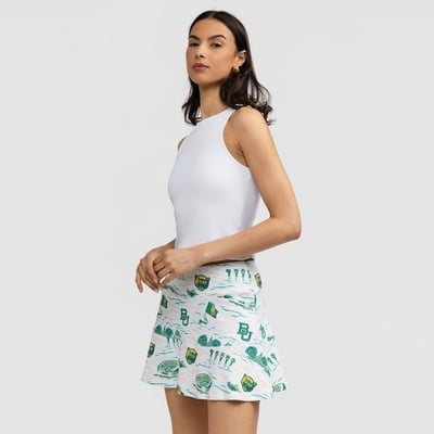 Baylor Bears Smith & Quinn Women's Toile Molly Skort - White