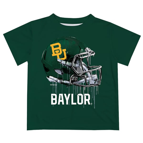Baylor Shell Baylor Football Helmet Green