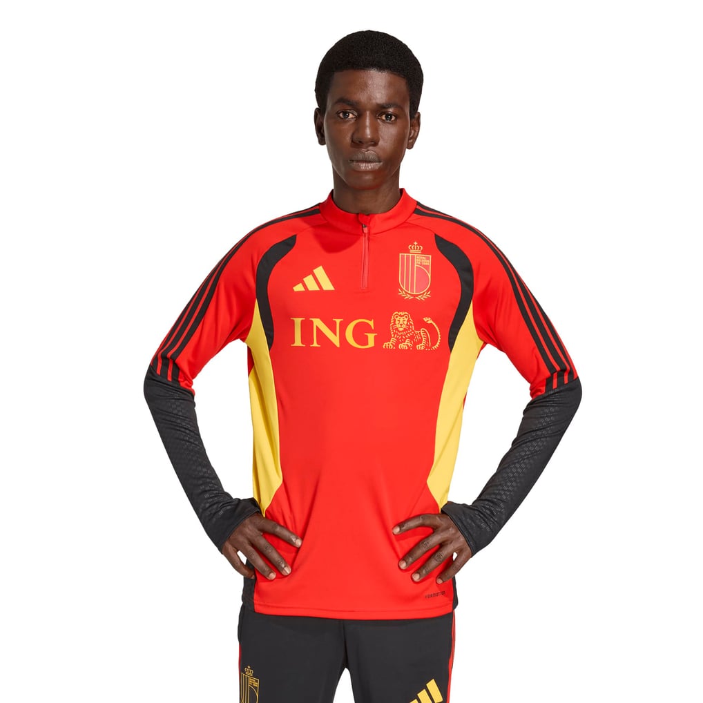 Belgium adidas Training Top - Red