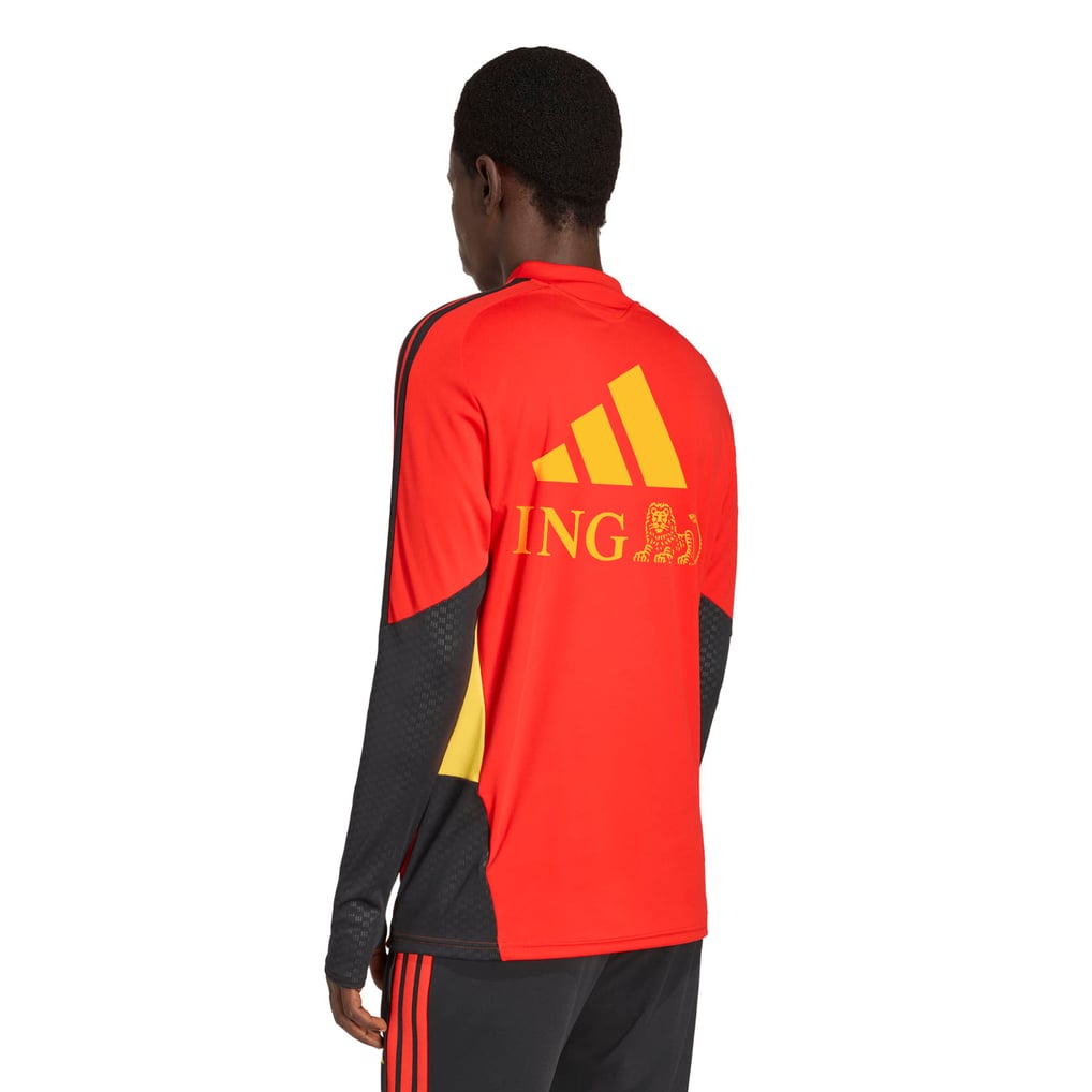 Pink Excel Code Belgium adidas Training Top - Red