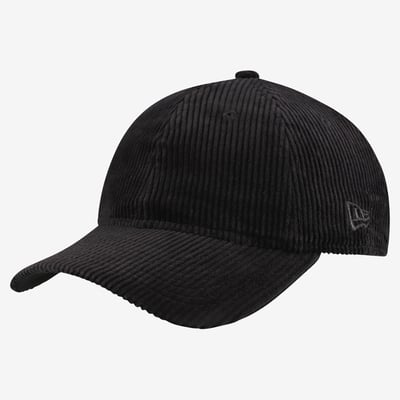  Blank Hats New Era Corduroy 9TWENTY Adjustable Hat - Black