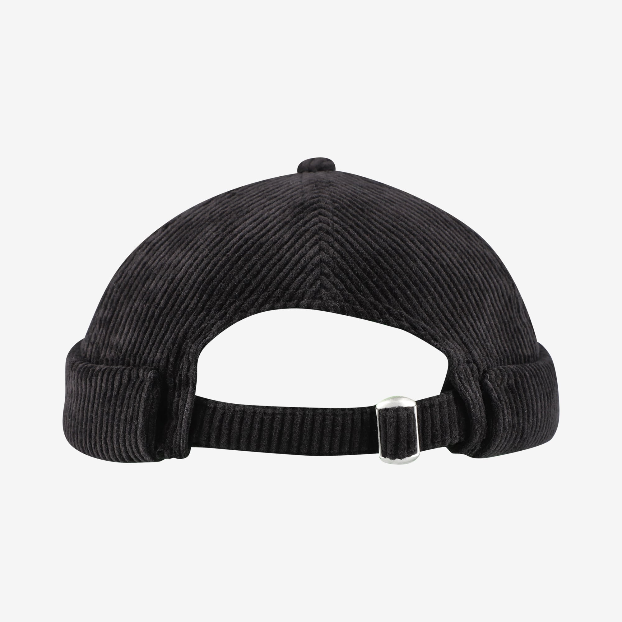 Men's New Era  Black Blank Hats Fisherman Cuffed Knit Hat