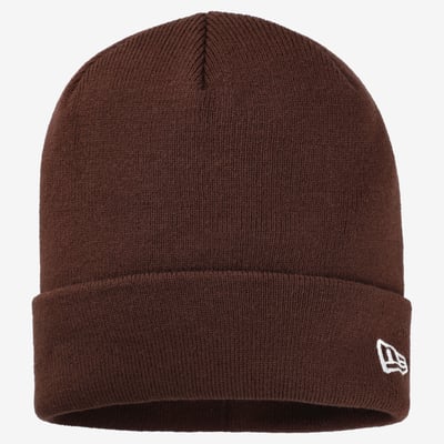 Blank Hats New Era Cuffed Knit Hat - Brown