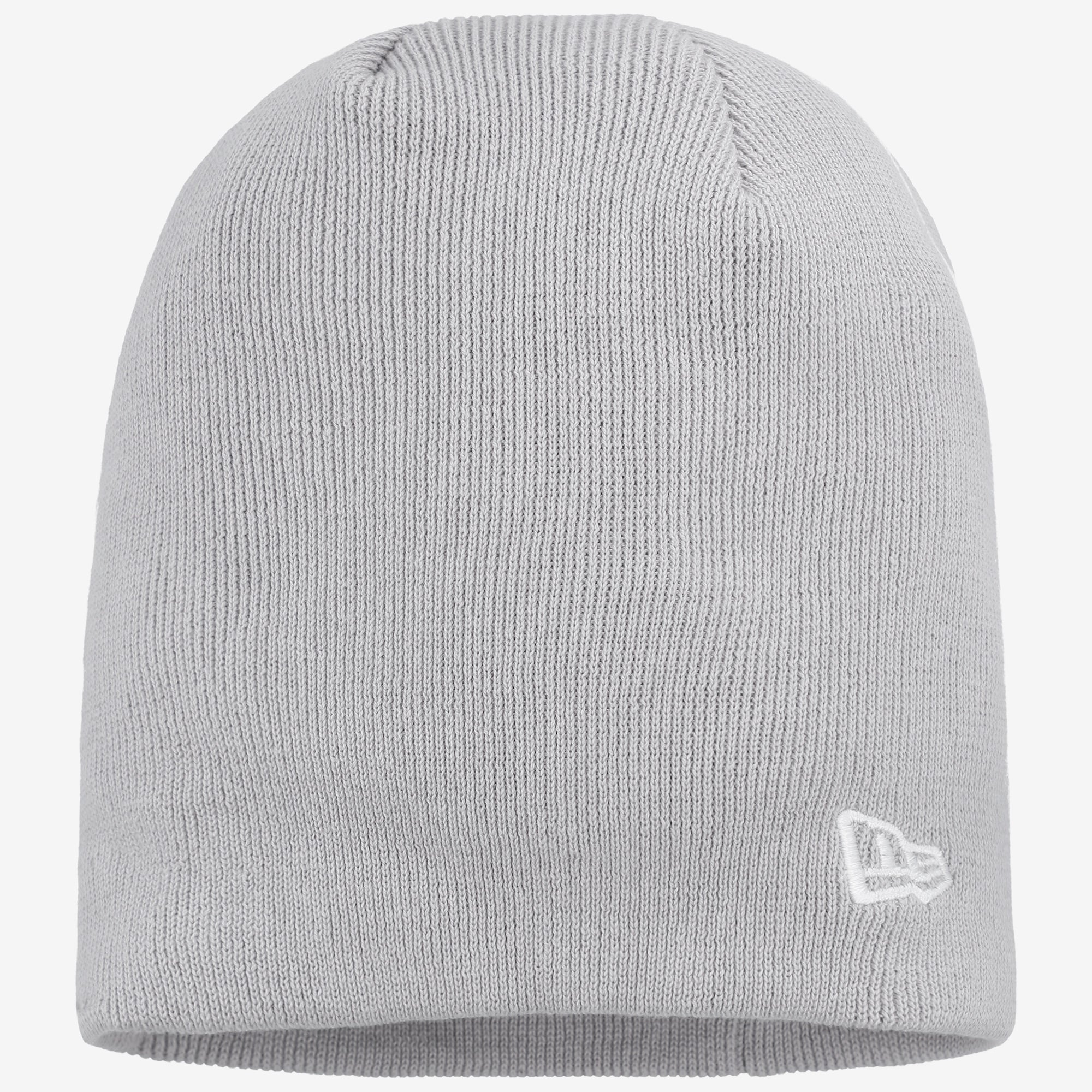 Men's New Era  Black Blank Hats Basic Knit Hat