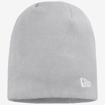  Blank Hats New Era Basic Knit Hat - Gray
