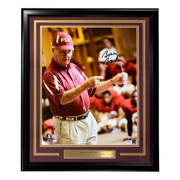 Bobby Bowden Memorabilia, Autographed Bobby Bowden  display picture 3