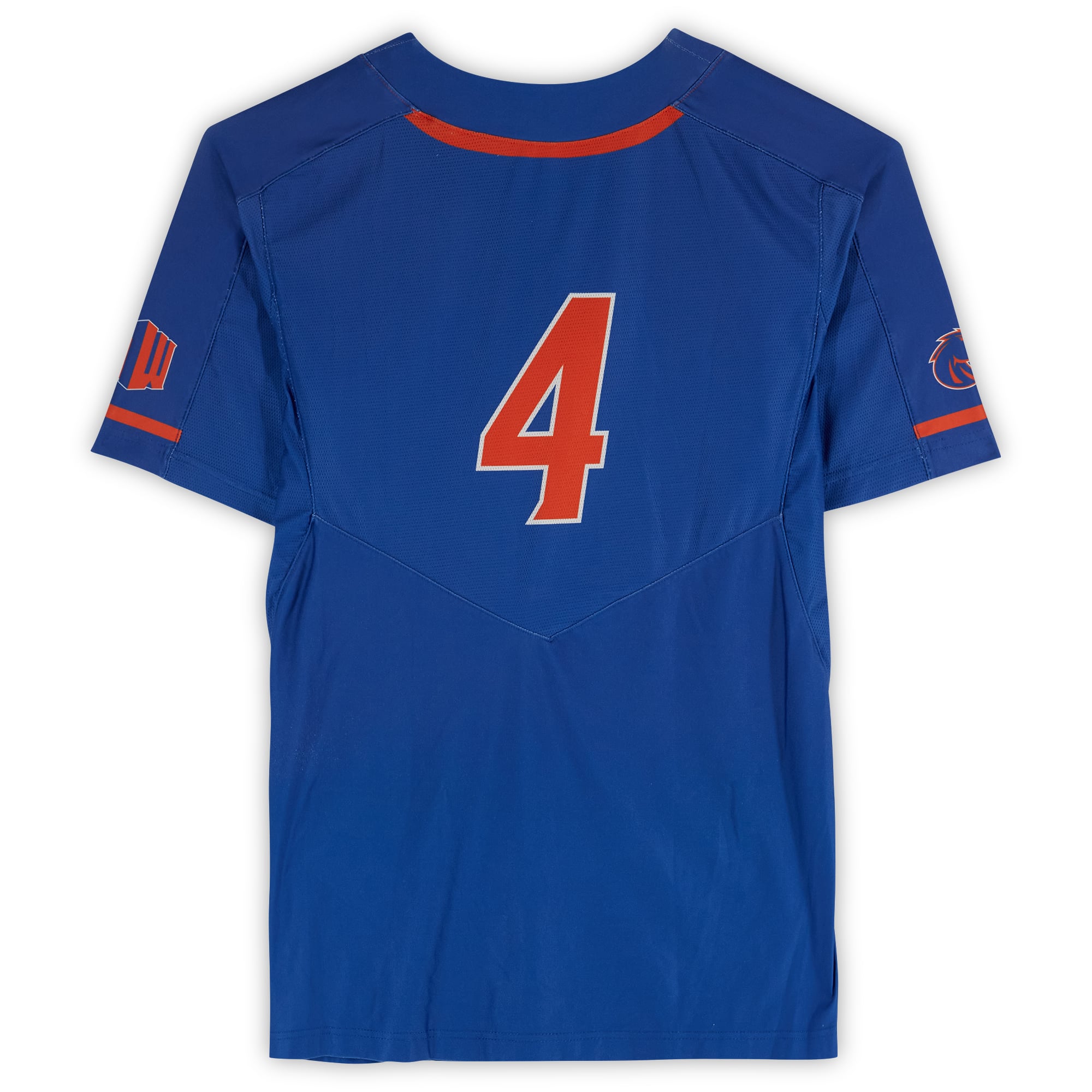 Maillot Royal #4 émis par l'équipe des Broncos de Boise State du programme de softball - Taille M