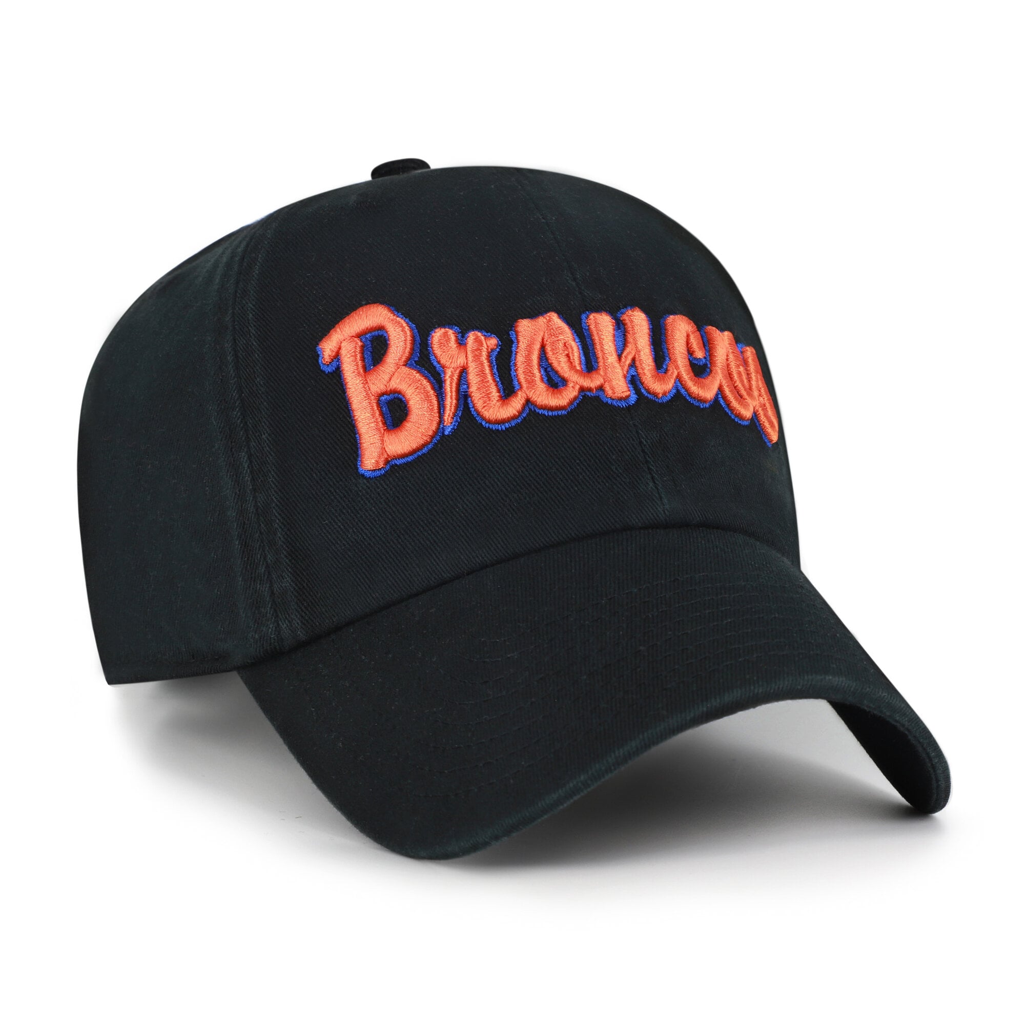 Casquette ajustable Boise State Broncos Vault Clean Up noire pour homme, modèle 47