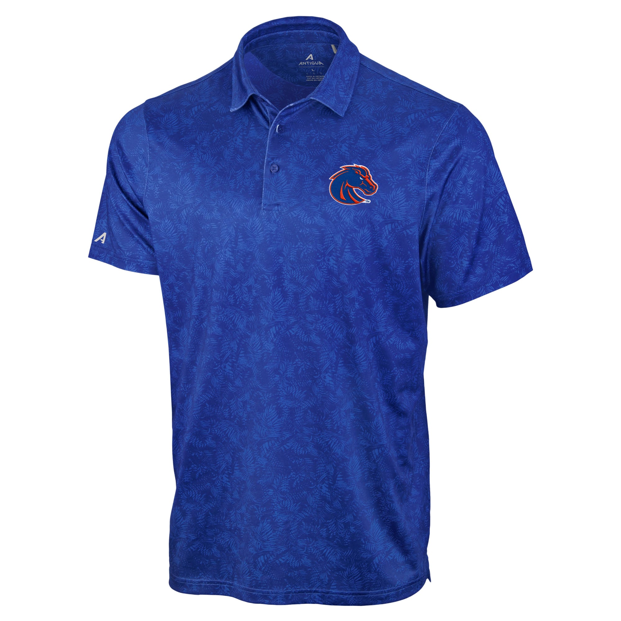 Polo Lush Antigua Royal Boise State Broncos pour homme