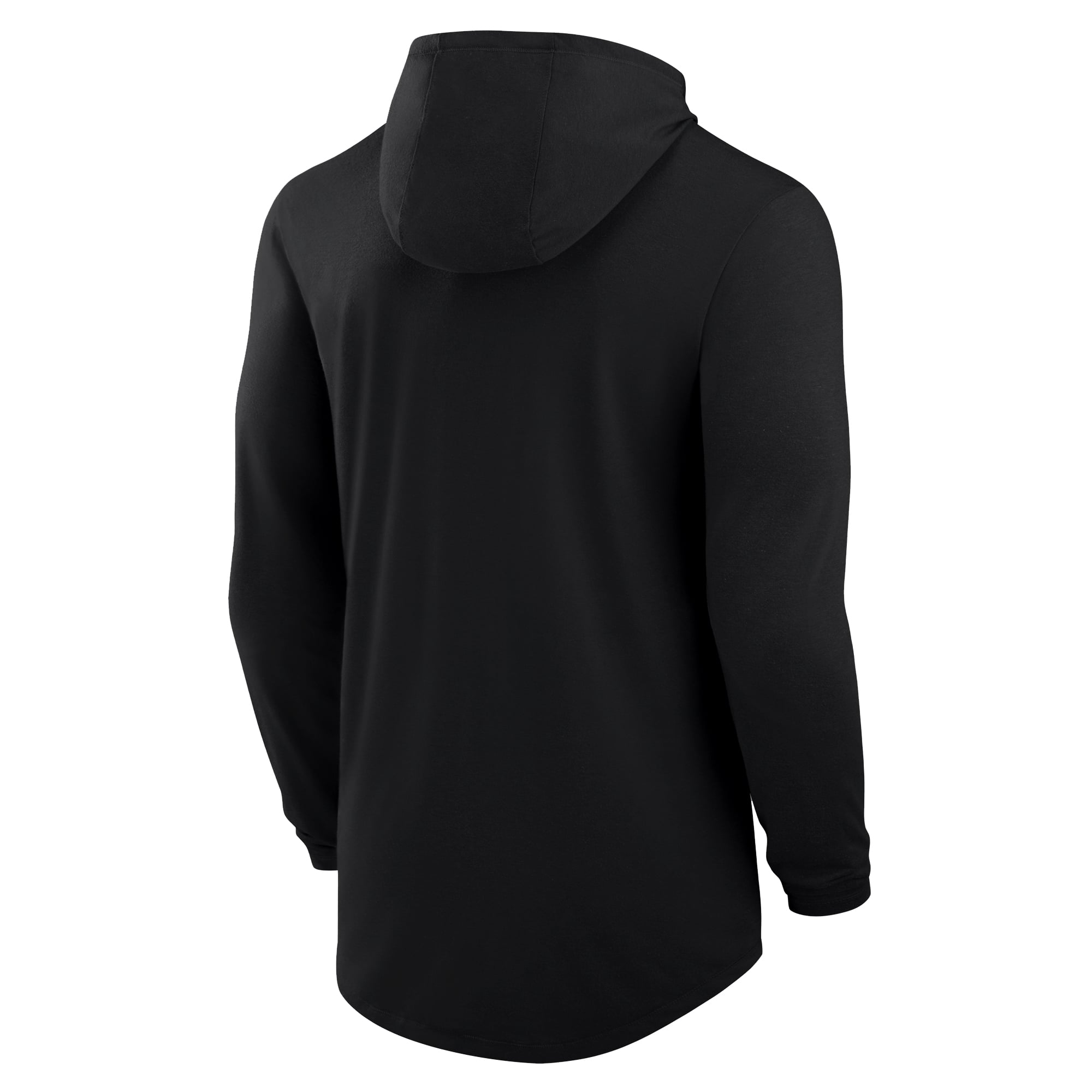 T-shirt à capuche manches longues Nike Dri-FIT pour homme, collection Coaches 2026 Boise State Broncos, noir