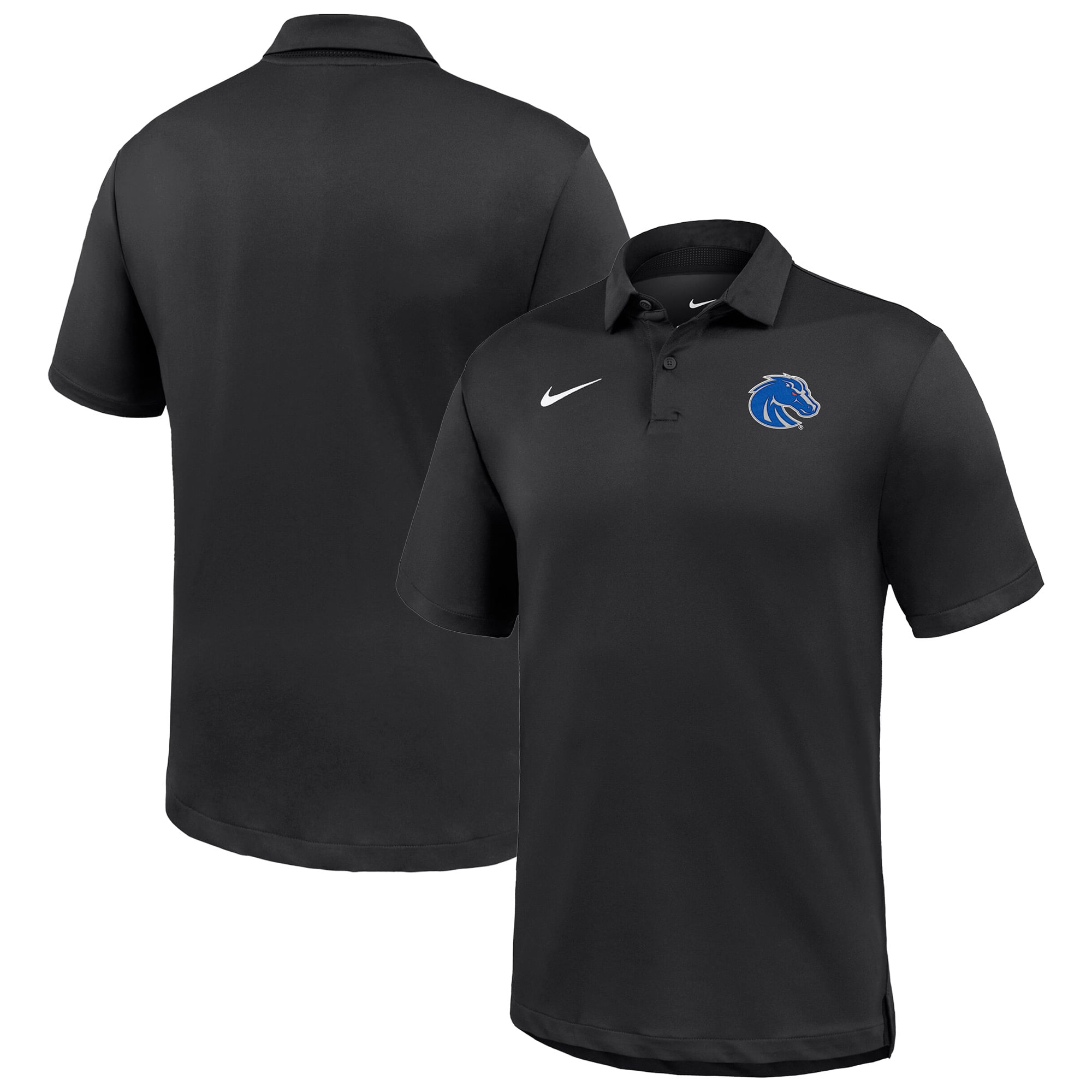 Polo Nike Dri-FIT Tour noir pour homme, motif Boise State Broncos