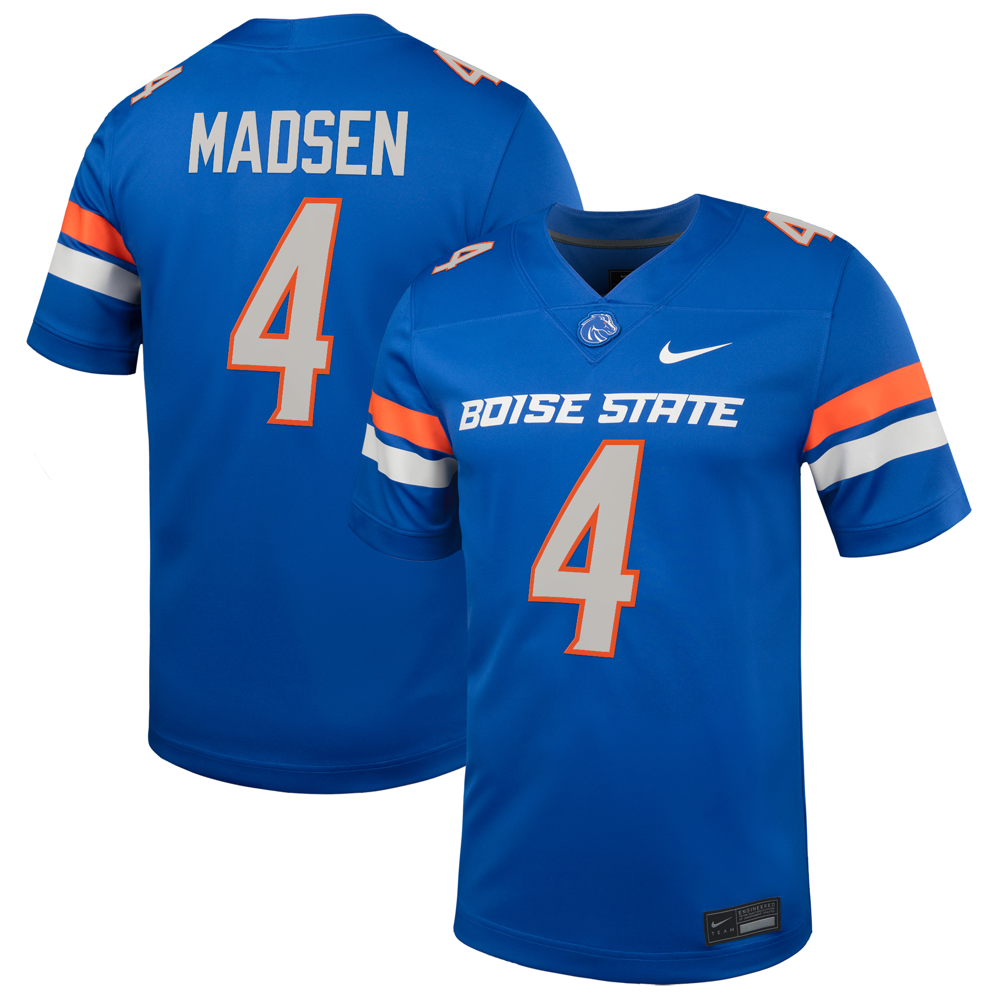 Maillot domicile Nike Maddux Madsen Royal Boise State Broncos pour homme