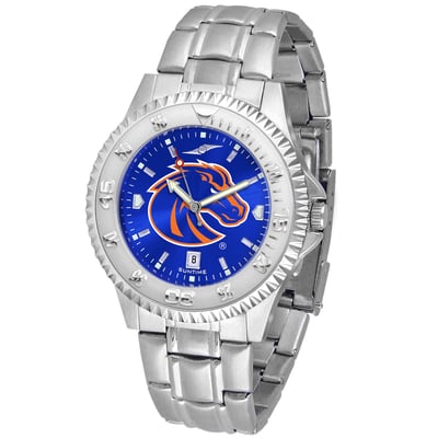 Boise State Broncos Competitor Steel AnoChrome Watch - Royal