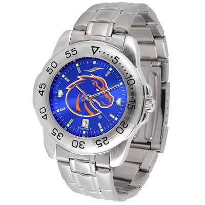 Boise State Broncos Sport Steel AnoChrome Watch - Royal