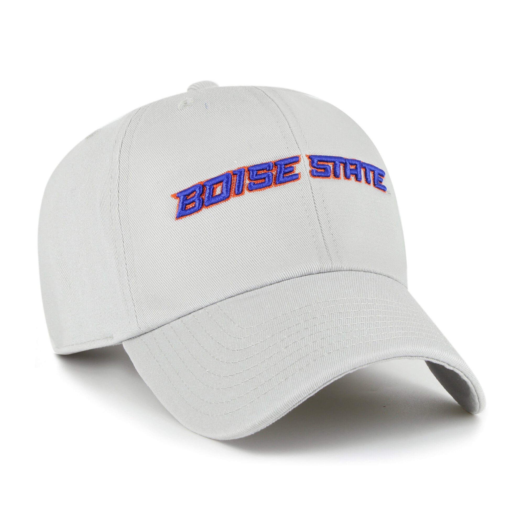 Casquette unisexe '47 Boise State Broncos grise Clean Up ajustable