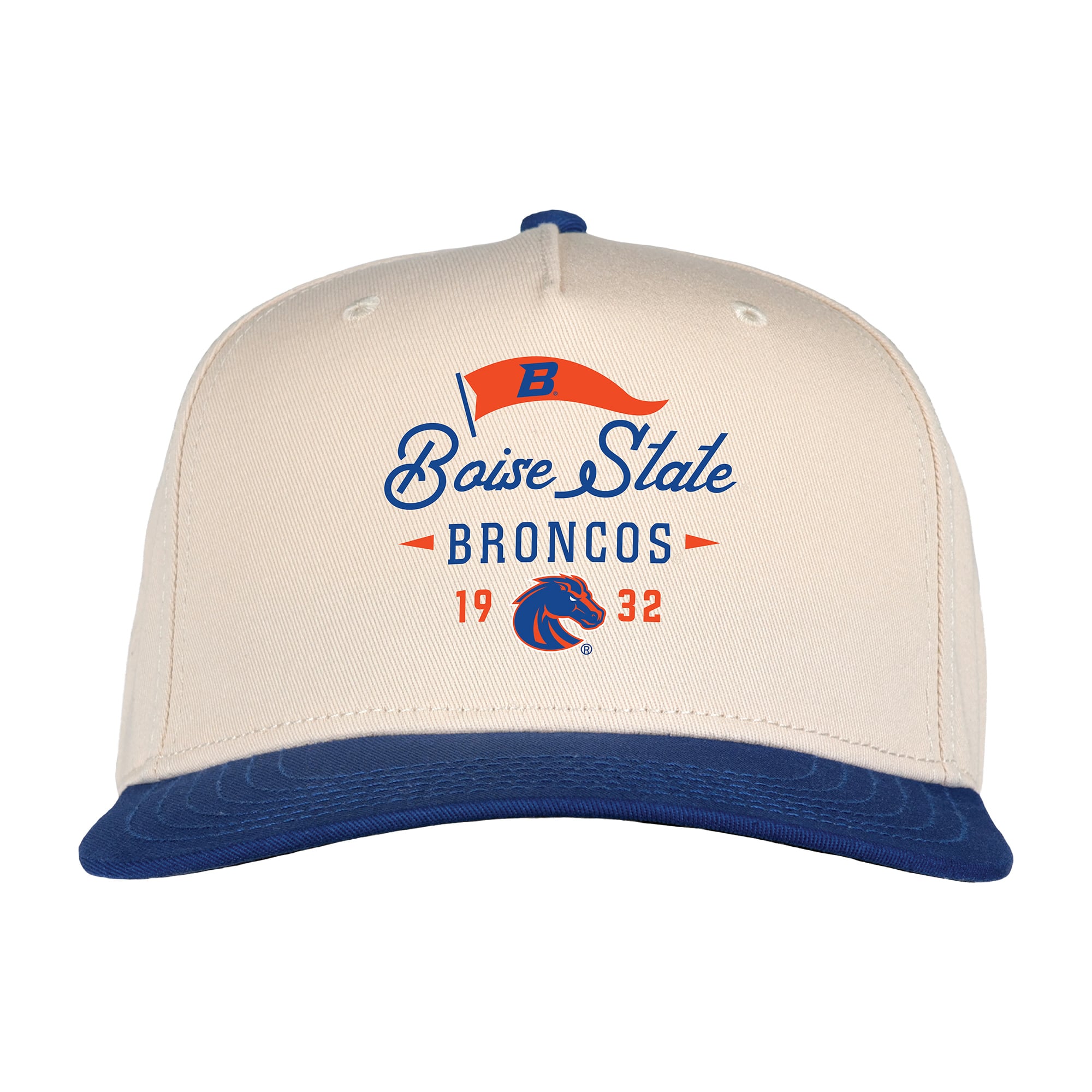 Unisex Ahead Cream Boise State Broncos The 1995 Adjustable Hat