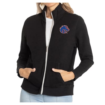 Boise State Broncos Women's Fallon Full-Zip Jacket - Black