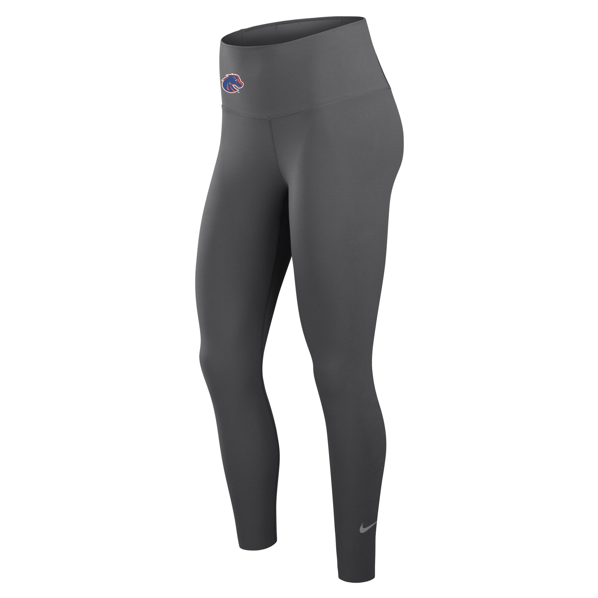 Women's Nike Gray Boise State Broncos One Dri-FIT High-Rise Leggings