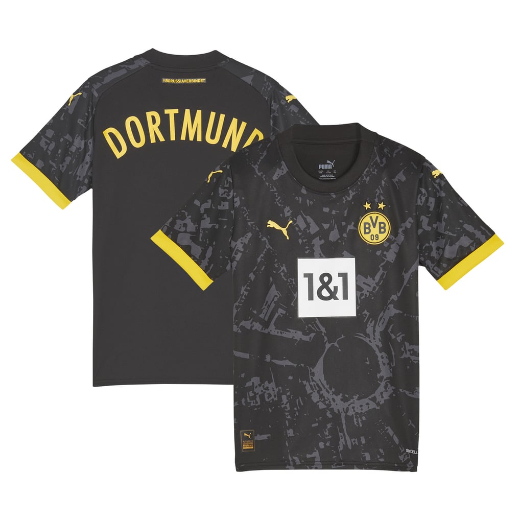 Borussia Dortmund Puma Away Shirt 2023-24 - Kids