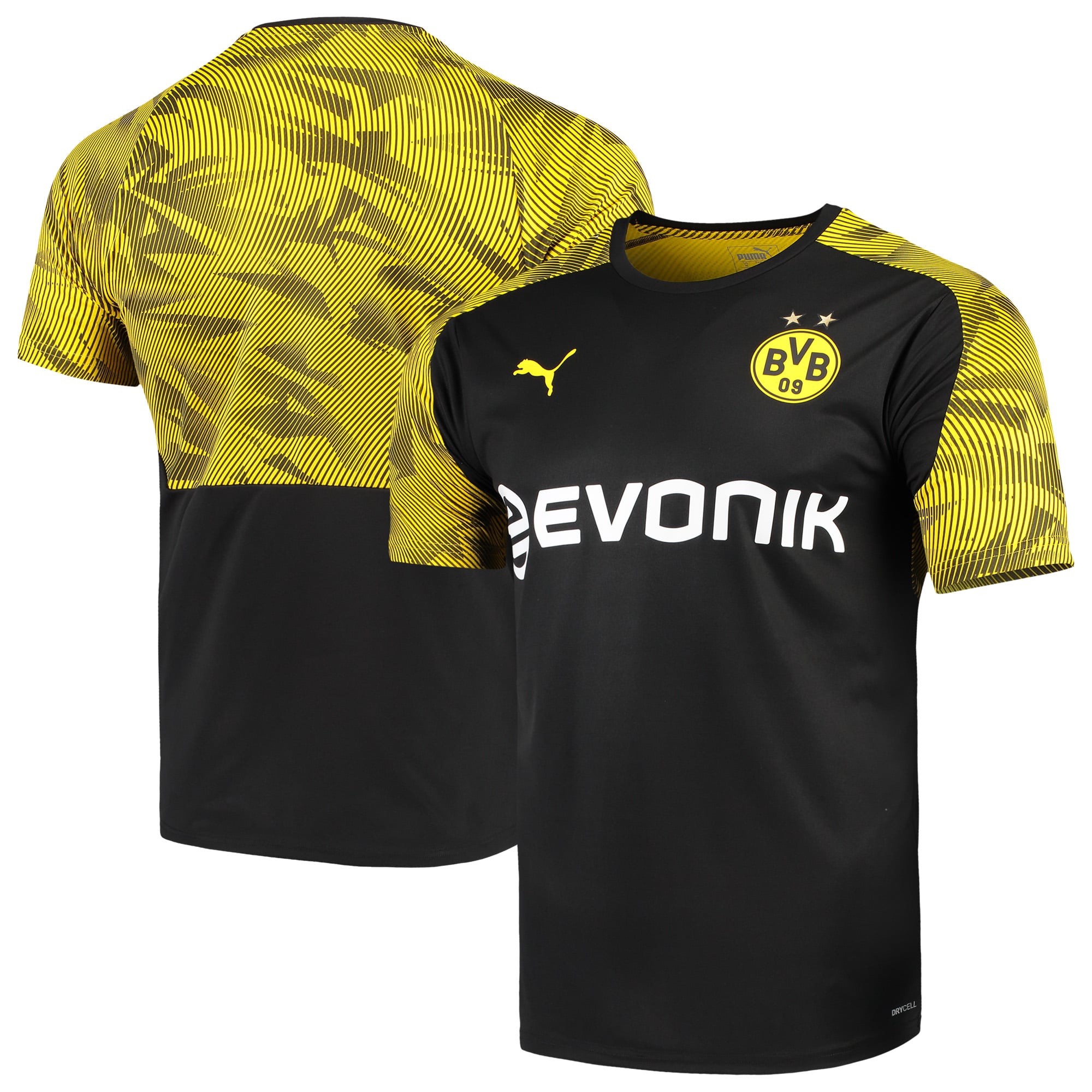 Men's Puma Black Borussia Dortmund 2019/20 Training Jersey