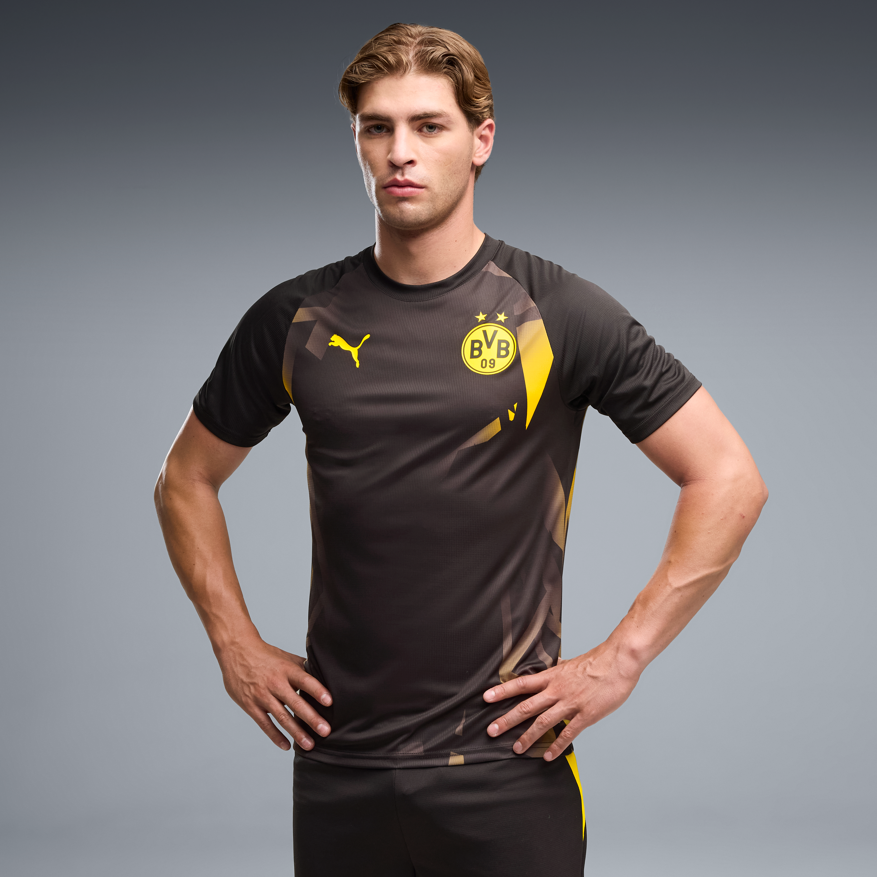 Men's Puma Black Borussia Dortmund 2026/27 Pre-Match Top
