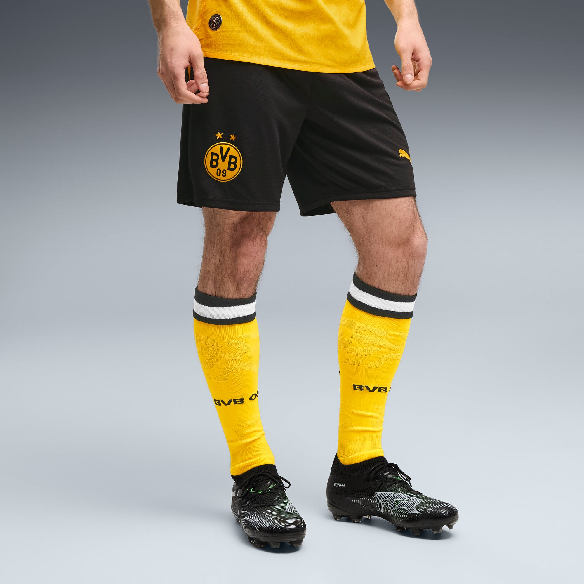 Men's Puma Black Borussia Dortmund 2026/27 Replica Shorts
